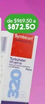 Farmacia San Pablo Symbicort 320mcg/9mcg 60 dosis oferta
