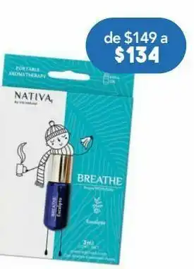 Farmacia San Pablo Nativa vía natural eucalipto aromaterapia roll-on 3ml. oferta