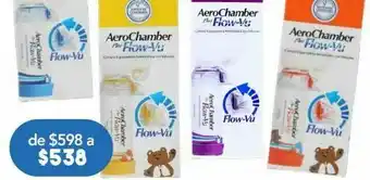 Farmacia San Pablo Aerochamber plus flow-vu amarillo infantil 1 pieza. oferta