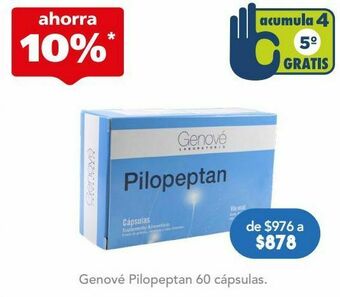 Farmacia San Pablo Genové pilopeptan 60 cápsulas. oferta