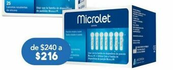 Farmacia San Pablo Microlet 100 lancetas oferta
