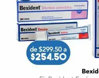 Farmacia San Pablo Bexident encías gel dentífrico 75ml. oferta
