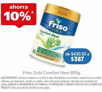 Farmacia San Pablo Friso gold comfort next 800g. oferta