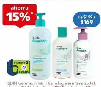 Farmacia San Pablo Isdin germisdin intim calm higiene íntima 250ml. oferta