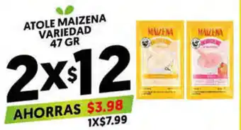 Atole Maizena Variedad 47gr
