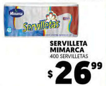 Servilleta Mimarca 400 Servilletas