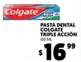 Merco Pasta Dental Colgate Triple Acción 100ml oferta