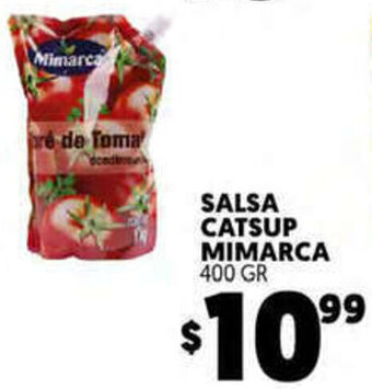 Merco Salsa Catsup Mimarca 400gr oferta