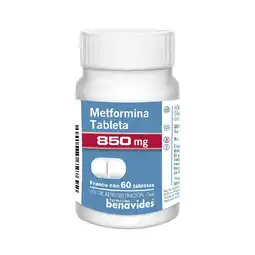 Farmacias Benavides 850 mg Metformina oferta