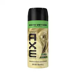 Farmacias Benavides Desodorante en Aerosol White Vetiver oferta