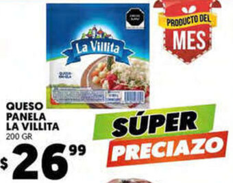 Merco Queso Panela La Villita 200gr oferta