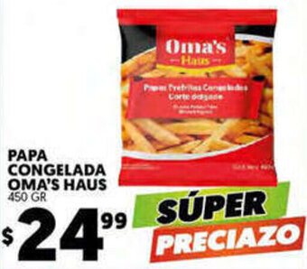 Merco Papa Congelada Oma's Haus 450gr oferta