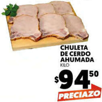 Chuleta de Cerdo Ahumada