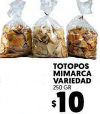 Merco Totopos Mimarca Variedad 250gr oferta