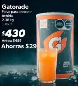Sam's Club Gatorade polvo para preparar bebida oferta