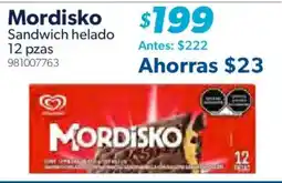 Sam's Club Mordisko sandwich helado oferta