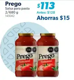 Sam's Club Prego salsa para pasta oferta