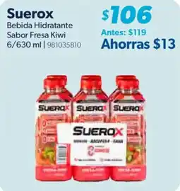 Sam's Club Suerox bebida hidratante oferta