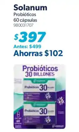 Sam's Club Solanum probióticos oferta
