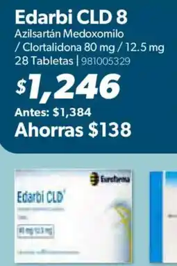 Sam's Club Edarbi CLD 8 oferta