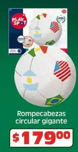 Soriana Híper Rompecabezas circular gigante oferta