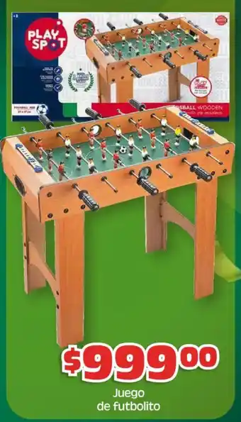 Soriana Híper Juego de futbolito oferta