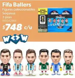 Sam's Club Fifa Ballers figuras oferta