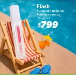 Sam's Club Flash suero para pestañas fortalece y realza oferta