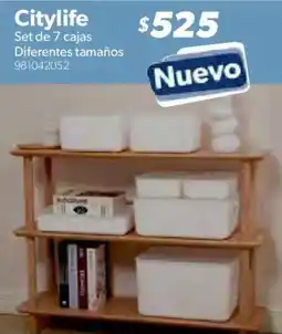 Sam's Club Citylife set de 7 cajas oferta
