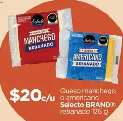 Chedraui Queso manchego o americano oferta