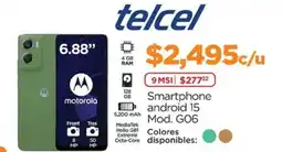 Chedraui motorola Smartphone android 15 oferta