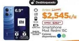 Chedraui Redmi 15C oferta