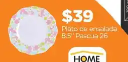 Chedraui Plato de ensalada 8.5" Pascua 26 oferta