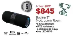 Chedraui Bocina 3" oferta