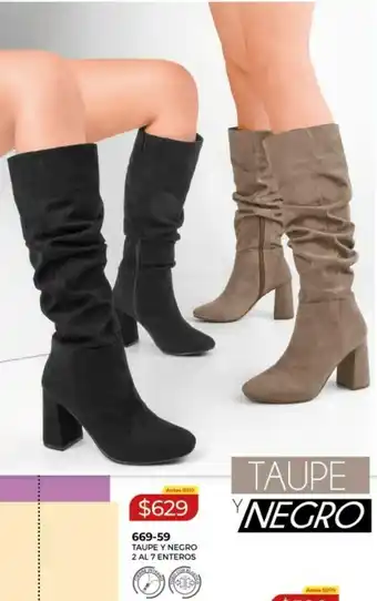 Cklass 669-59 Taupe Y Negro 2 Al 7 Enteros oferta