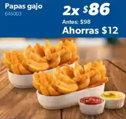Sam's Club Papas gajo oferta
