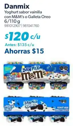 Sam's Club Danmix yoghurt oferta