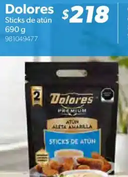 Sam's Club Dolores sticks de atún oferta