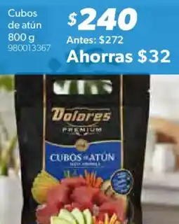 Sam's Club Dolores cubos de atún oferta