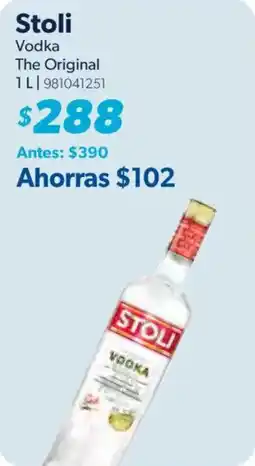 Sam's Club Stoli vodka oferta