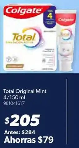Sam's Club Colgate Total Mint oferta