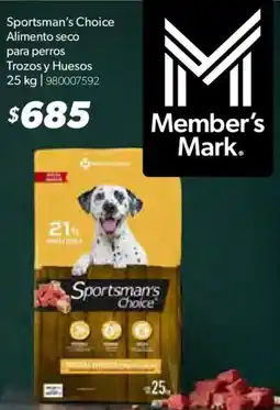 Sam's Club Sportman's Choice alimentos seco para perros oferta