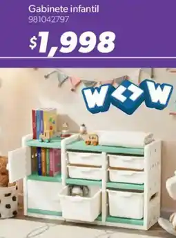 Sam's Club Gabinete infantil oferta