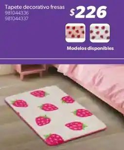 Sam's Club Tapete decorativo fresas oferta