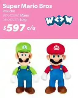 Sam's Club Super Mario Bros peluche oferta
