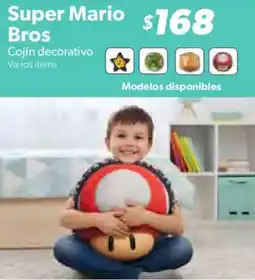 Sam's Club Super Mario Bros cojín decorativo oferta