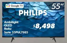 Sam's Club Philips smart tv 55" oferta