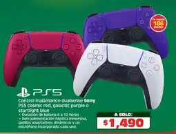 Soriana Híper Sony control inalámbrico dualsense ps5 oferta