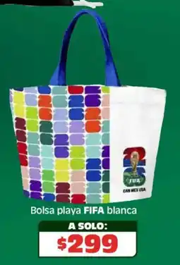 Soriana Híper Fifa bolsa playa blanca oferta