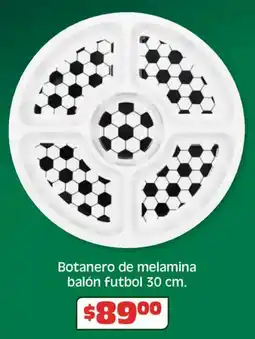 Soriana Híper Botanero de melamina balón futbol oferta